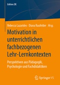 Cover: Motivation in unterrichtlichen fachbezogenen Lehr-Lernkontexten - Springer VS