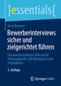 Cover: Bewerberinterviews sicher und zielgerichtet f&uuml;hren - Springer Gabler