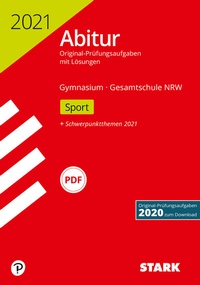Abbildung von: STARK Abiturprüfung NRW 2021 - Sport LK - Stark Verlag