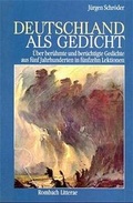 Cover: Deutschland als Gedicht - Rombach Wissenschaft