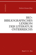 Cover: Bio-bibliografisches Lexikon der Literatur &Ouml;sterreichs - Rombach Wissenschaft