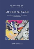 Cover: Schreiben nach Kleist - Rombach Wissenschaft
