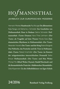 Cover: Hofmannsthal Jahrbuch zur Europ&auml;ischen Moderne - Rombach Wissenschaft