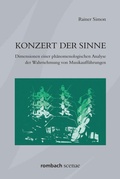 Cover: Konzert der Sinne - Rombach Wissenschaft