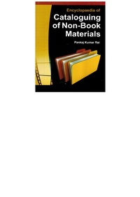 Abbildung von: Encyclopaedia of Cataloguing of Non-Book Materials - Anmol Publications PVT LTD