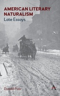 Cover: American Literary Naturalism - Anthem Press