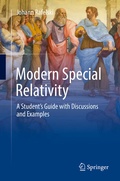 Cover: Modern Special Relativity - Springer