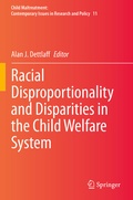 Cover: Racial Disproportionality and Disparities in the Child Welfare System - Springer