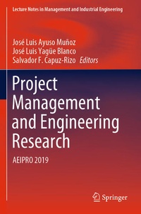 Enlarge image Cover: Project Management and Engineering Research - Springer