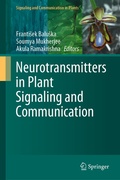 Cover: Neurotransmitters in Plant Signaling and Communication - Springer