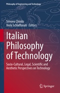 Cover: Italian Philosophy of Technology - Springer