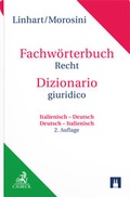 Cover: Fachw&ouml;rterbuch Recht - Dizionario giuridico - Helbing & Lichtenhahn