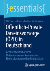 Abbildung von: Öffentlich-Private Daseinsvorsorge (ÖPD) in Deutschland - Springer Gabler