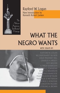 Abbildung von: What the Negro Wants - University of Notre Dame Press