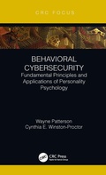 Cover: Behavioral Cybersecurity - CRC Press