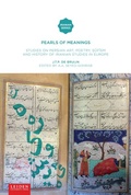 Cover: Pearls of Meaning - Leiden University Press