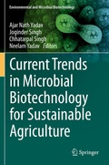 Cover: Current Trends in Microbial Biotechnology for Sustainable Agriculture - Springer