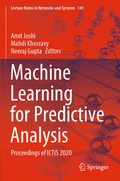 Cover: Machine Learning for Predictive Analysis - Springer