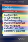 Cover: Fundamentals of RCS Prediction Methodology using Parallelized Numerical Electromagnetics Code (NEC) and Finite Element Pre-processor - Springer