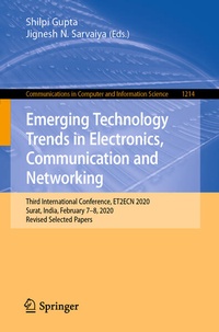 Enlarge image Cover: Emerging Technology Trends in Electronics, Communication and Networking - Springer