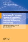 Cover: Emerging Technology Trends in Electronics, Communication and Networking - Springer