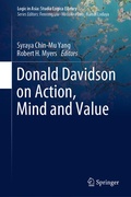 Cover: Donald Davidson on Action, Mind and Value - Springer