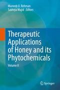 Cover: Therapeutic Applications of Honey and its Phytochemicals - Springer