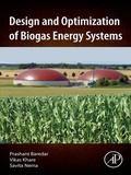 Cover: Design and Optimization of Biogas Energy Systems - Academic Press
