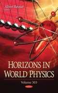 Cover: Horizons in World Physics. Volume 303 - Nova Science Publishers Inc