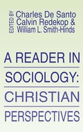 Cover: A Reader in Sociology; Christian Perspectives - Wipf & Stock Publishers