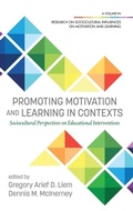 Cover: Promoting Motivation and Learning in Contexts - Information Age Publishing