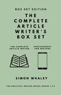 Cover: The Complete Article Writer's Box Set (The Practical Writer) - Simon Whaley