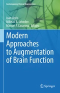 Cover: Modern Approaches to Augmentation of Brain Function - Springer