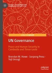 Enlarge image Cover: UN Governance - Palgrave Macmillan