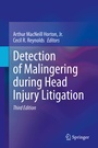 Cover: Detection of Malingering during Head Injury Litigation - Springer