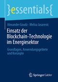 Cover: Einsatz der Blockchain-Technologie im Energiesektor - Springer Gabler