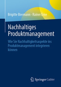 Abbildung von: Nachhaltiges Produktmanagement - Springer Gabler