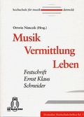 Cover: Musik - Vermittlung - Leben - Brill Deutschland