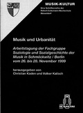 Cover: Musik und Urbanit&auml;t - Brill Deutschland