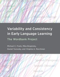 Cover: Variability and Consistency in Early Language Learning - MIT Press