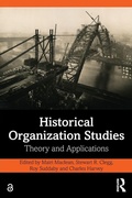 Cover: Historical Organization Studies - Routledge