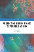 Cover: Protecting Human Rights Defenders at Risk - Routledge