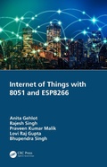 Cover: Internet of Things with 8051 and ESP8266 - CRC Press