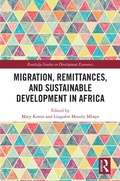Cover: Migration, Remittances, and Sustainable Development in Africa - Routledge
