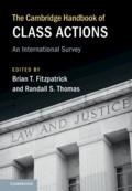 Cover: The Cambridge Handbook of Class Actions - Cambridge University Press