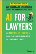 Cover: AI For Lawyers - Wiley