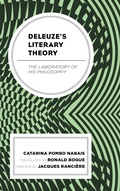 Cover: Deleuze's Literary Theory - Rowman & Littlefield Publishers