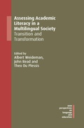 Cover: Assessing Academic Literacy in a Multilingual Society - Multilingual Matters