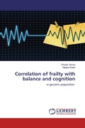 Cover: Correlation of frailty with balance and cognition - LAP Lambert Academic Publishing
