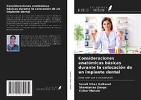 Abbildung von: Consideraciones anatómicas básicas durante la colocación de un implante dental - Ediciones Nuestro Conocimiento